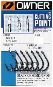 Owner No. 11510 Cut Gorilla Single Hook
