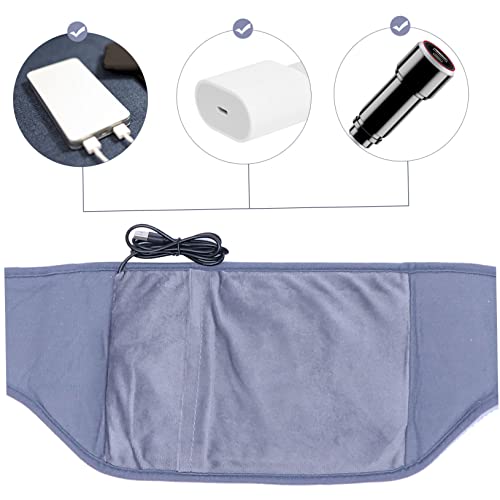 Cinturón de soporte lumbar calefactable con carga USB miniatura 6
