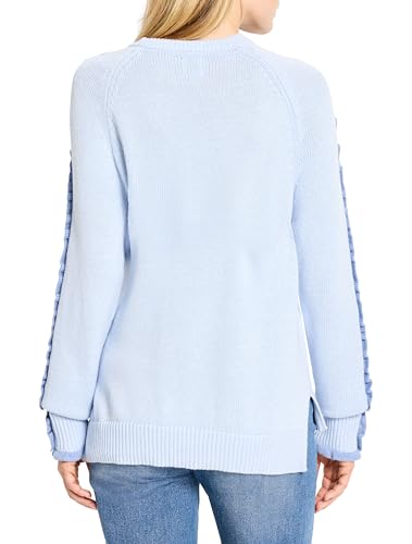 Image of NIC+ZOE Ruffled Down Sweater