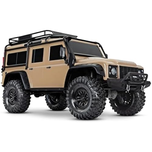 Traxxas TRX-4 Land Rover Defender 1/10 Scale 4X4 Crawler (Sand)