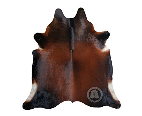 Sunshine Cowhides Genuine Mahogany Brown Cowhide Rug Xl 6 X 7-8 Ft. 180 X 240 Cm #TOP3