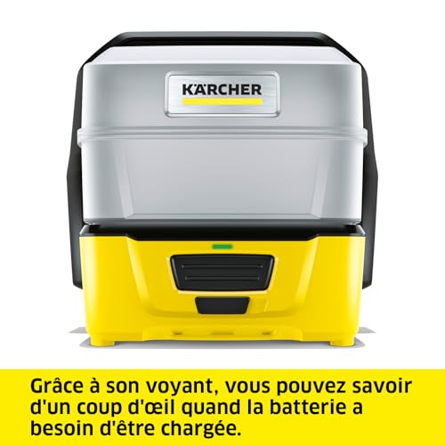 KÄRCHER OC 3 PLUS NETTOYEUR HAUTE PRESSION COMPACT BATTERIE JAUN - vue 7