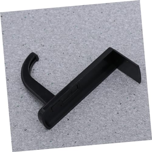 PHENOFICE 3 Stück Selbstklebende Kopfhörerhalter Haken Ideal Zur Aufbewahrung Von Headsets Schwarz Für Tisch Oder Monitor Platzsparend Und Praktisch Stabiler Halt Für Alle Kopfhörer