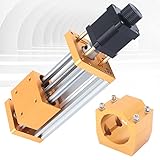 Futchoy CNC3018plus Metal CNC Z Axis Travel With Stepper Motor, 52mm Diameter Aluminum Slide Rail For Engraving Machine