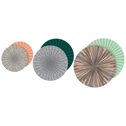 Hanging paper fans de qualite superieure decoration Home Sweet Classroom - 2