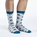 Good Luck Sock Men's Curling Stones Socks, Adult, Shoe Size 7-12