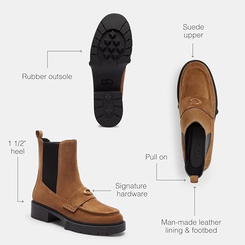 COACH Women's Louisa Bootie Uniform Dress Shoe3