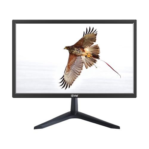 Image of EVM 21.5 Inch (54.61 Cm) Grand Series LED Monitor | HD+ 1440x900* | HDMI & VGA Ports | 5ms Response Time | Slim Design & Wall Mountable | Black | 1 Year Warranty (EVM-220-Grand-LED)
