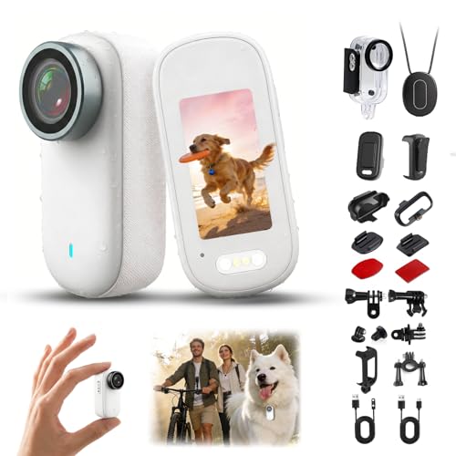 Mini caméra 4K avec audio pour la sécurité personnelle et caméra d'action portable