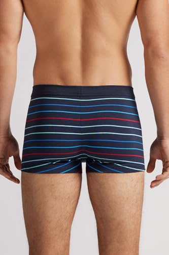 Man's Multicolored Stripe Print Superior Cotton Boxers3