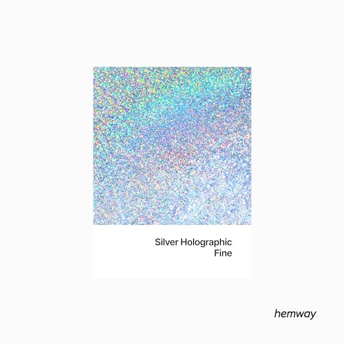 Eco Friendly Biodegradable Glitter, silver, Fine (1/64" 0.015" 0.4mm) - Image 2