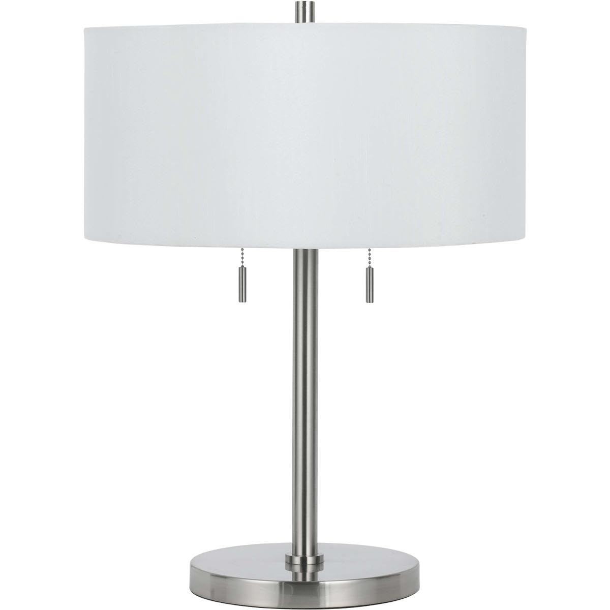 Cal Lighting BO-2450TB-BS Transitional Table Lamp, Metal, 17x17x23.5 inches,