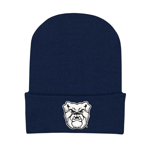 College Baby Infant Knit Cap Butler Bulldogs Logo - Navy - Newborn