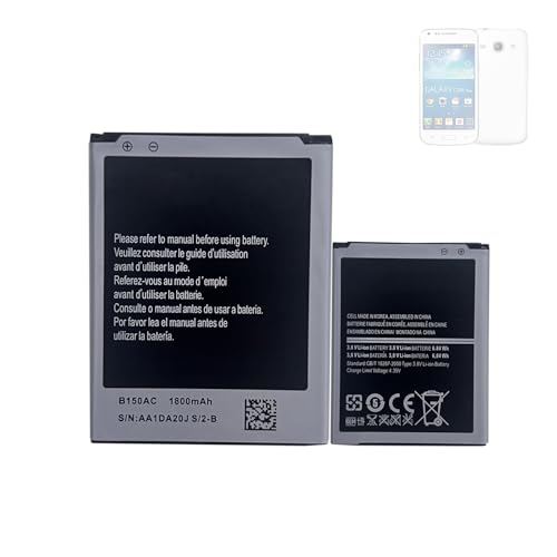 HIGHAKKU Batterie de rechange B150AC compatible avec Samsung Galaxy Core Plus Sm-G350 I8262 B185bc