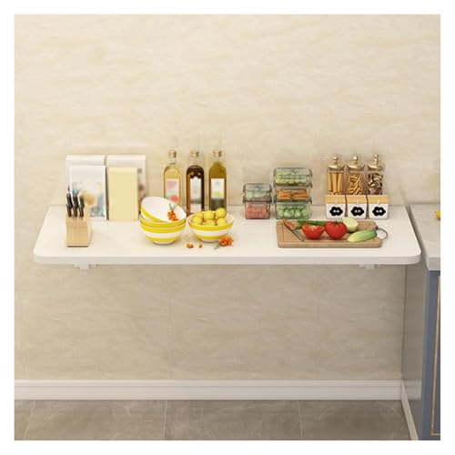 Meuble mural pliable pour studio meublé table informatique compacte 60x40 - 3