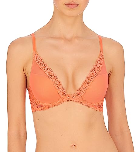 Image of Natori Women Feathers Lace Plunge T-Shirt Bra