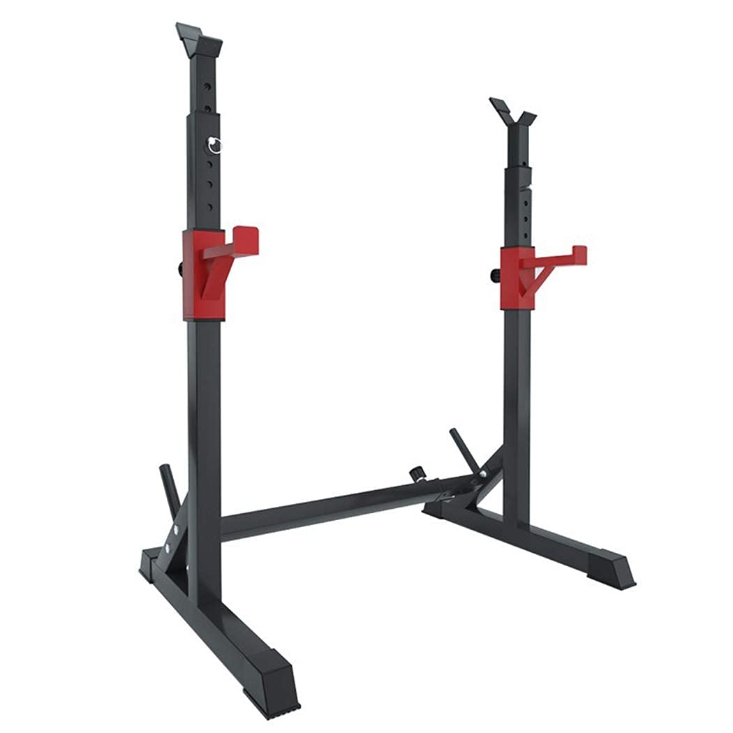 Rack per Squat con bilanciere Regolabile, Supporto per Esercizi Multifunzione con Rack per Squat Regolabile, Attrezzatura per Fitness Indoor