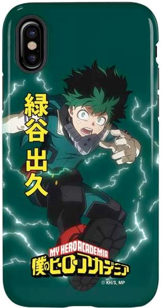 Skinit Pro Phone Case Compatible with iPhone X - Officially Licensed My Hero Academia Deku Season 4 Design