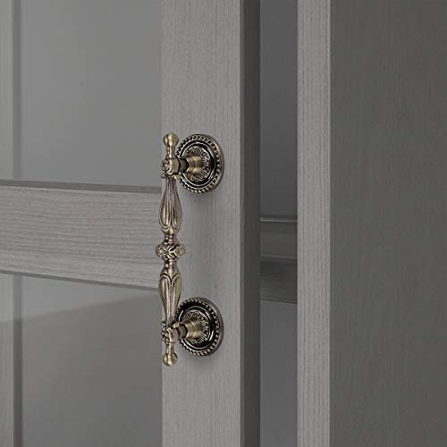 10 Pack Antique Bronze Cabinet Pulls,3.5 Inch Hole Centers Vintage Kitchen Drawer Pulls,Bar Shape Kitchen Cabinet Hardware,Rustic Closet Pull Handles #TOP5
