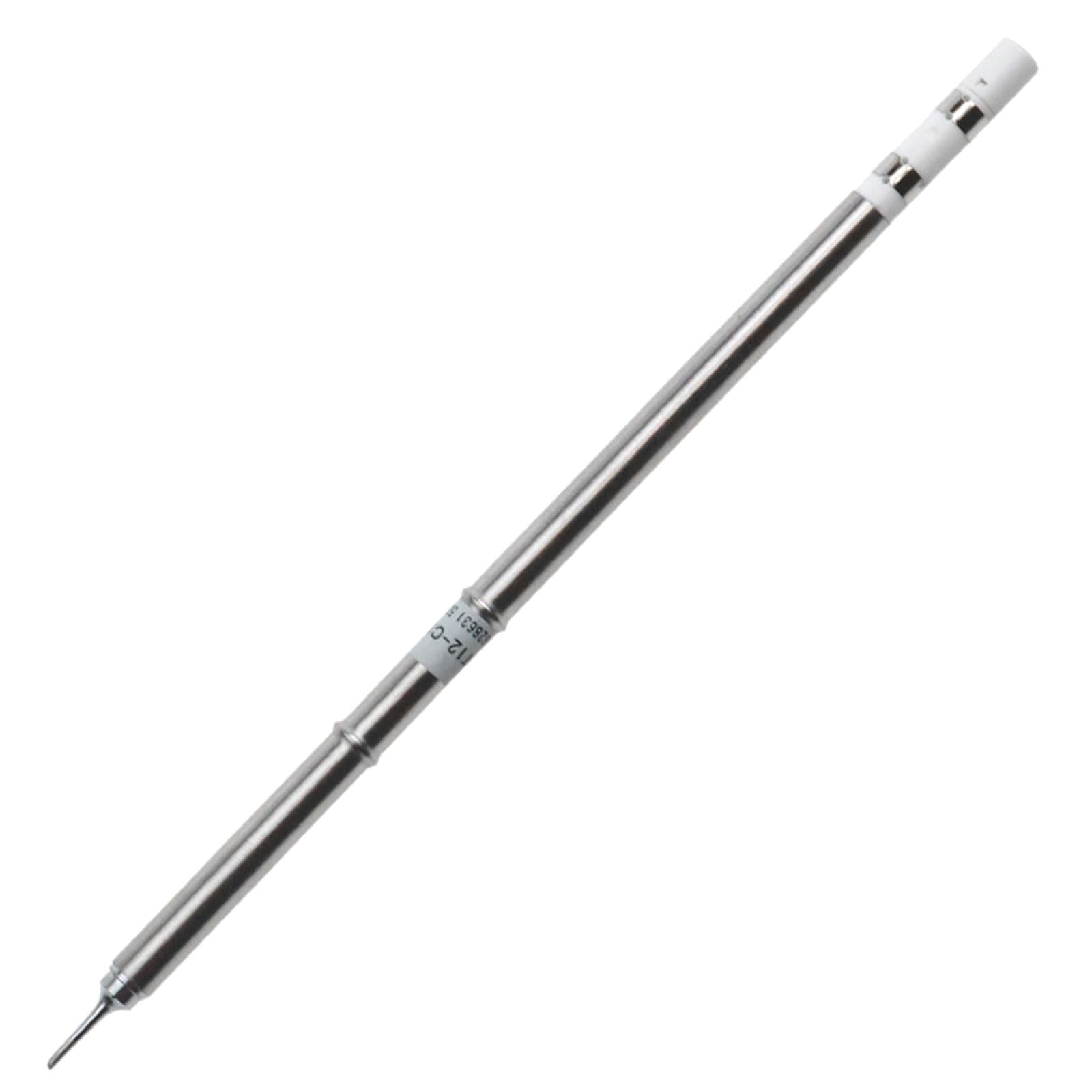 Jiapika C1 Metal T12 Soldering Tip For For 912/942 / Fx951 / Fx9501 / Fm2027 / 2028 Welding Station For Fine Repair Circuit Tasks