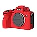 Easy Hood Camera Case for Sony Alpha 7â…£ A7â…£ A7M4 Digital Camera, Anti-Scratch Soft Silicone Rubber Case Protective Body Housing Protector Skin Cover