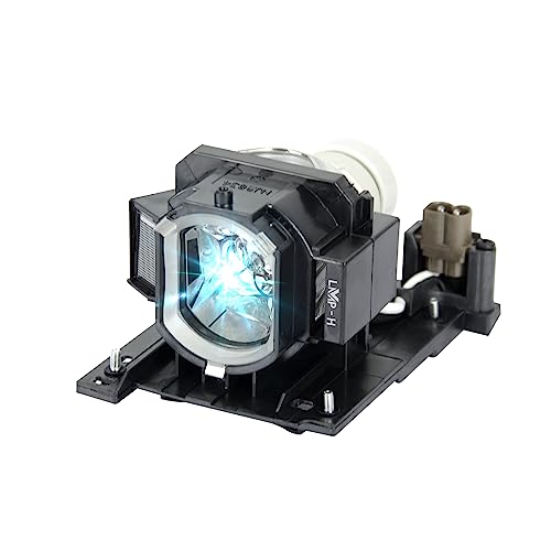 Lámpara de reemplazo para proyector Hitachi CP-X2010 y otros miniatura 1