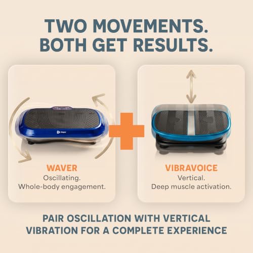 Image of Lifepro Vibra Voice & Thermo Vibration Plate, Voice Control & Optional Heat