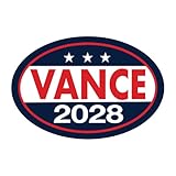 Oval Campaign Magnet, JD Vance 2028, Republican, GOP, MAGA, 6