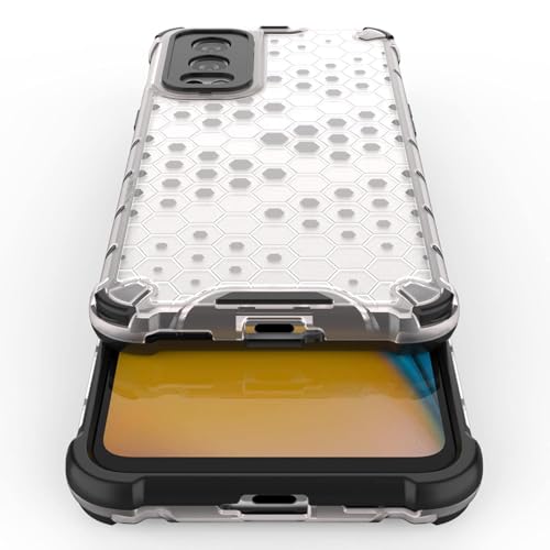 Image of Prime Retail Hard PC Back Case Cover for Oneplus Nord 2 5G Anti Slip Ultra Thin Shockproof Reinforced Corners (Transparent)