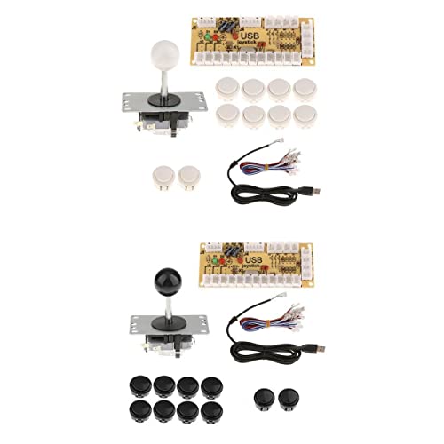 Qianly 2 s de Codificadora USB de Retardo Cero PC DIY Kits para de Arcade Cover