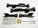 Control Arms Rear Upper and Lower Control Arm Full Kit (Black) for Ford Mustang Premium Quality