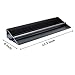 Stanbroil 22inch Powder Coated Steel Fireplace Ember Pan with Linear Burner