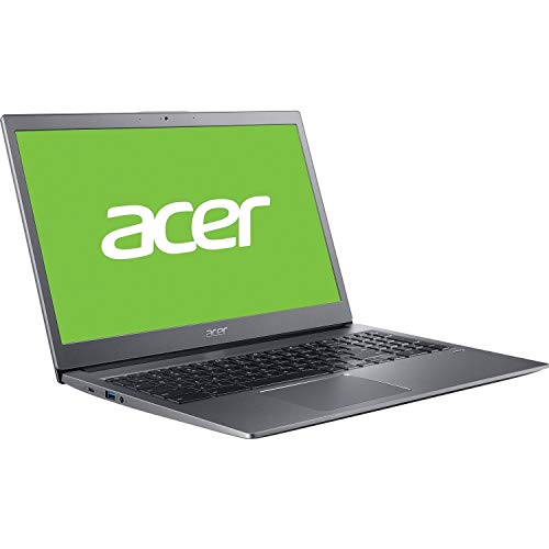 Image of acer Chromebook 715 CB715-1WT CB715-1WT-32JS 15.6 inch Yes Chromebook - Full HD - 1920 x 1080 - Intel Core i3 (8th Gen) i3-8130U Dual-core (2 Core) 2.2GHz - 8GB RAM - 128GB Flash Memory - Steel Gray