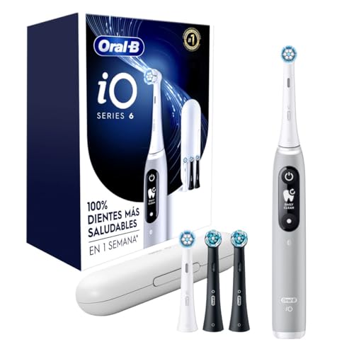 Oral B Cepillo de Dientes Eléctrico iO Series 6, 100% Encias mas Saludables en una semana*, 1 Unidad