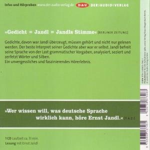 him hanflang war das wort: sprechgedichte. Autorenlesung (1 CD)