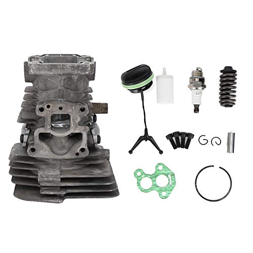 Kit de reparo de pistão de cilindro para motosserra Hedorance 435 440, construção de metal durável