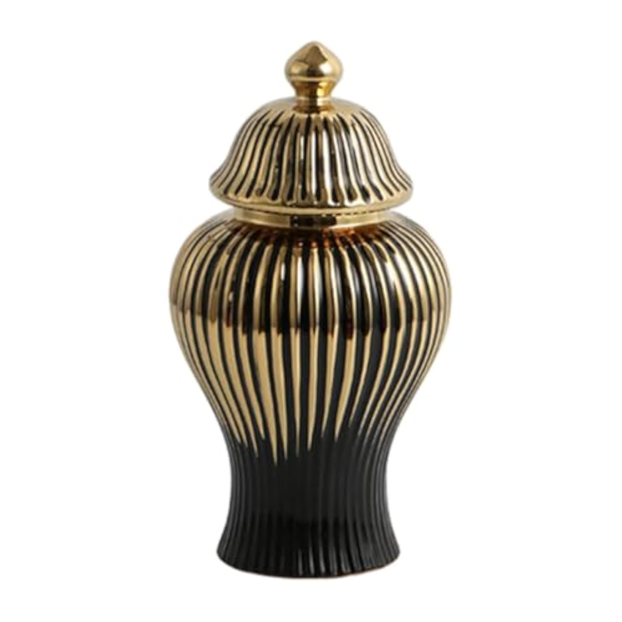 Porcelain Ginger Jar Display Ceramic Vase for Office Collection
