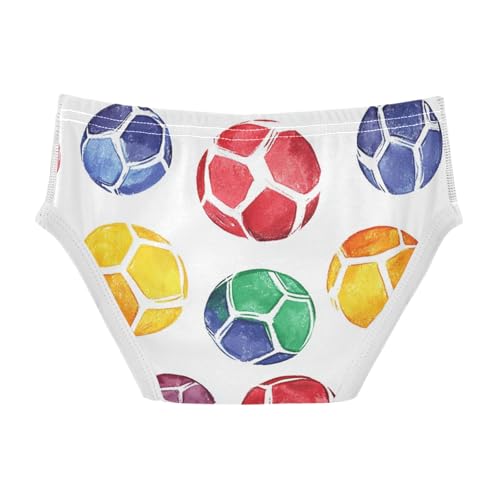 KLL Soccer Ball Boys Toddler Cotton Boxer Briefs Cute Children Undies2