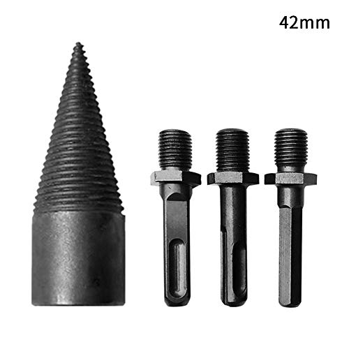 Holzspalter-Bohrer, Spalt-Holzkegelbohrer, robuster Bohrer, Schraubenkegel-Schraubendreher, Holzspalter, Schraubkonus… – Bild 4