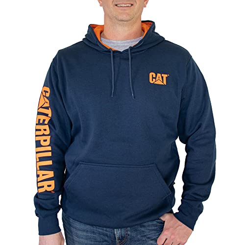 CAT Men's Trademark Contrast Banner Hoodie