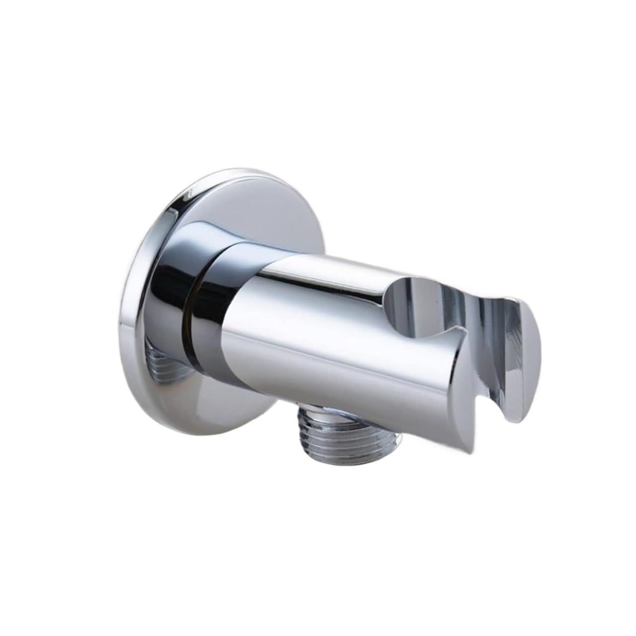 Tnbccxn A Showerhead Bracket Shower Head Holder, Wall-Mounted, Solid Brass With Chrome Plating