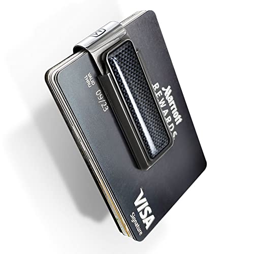 Money Clip - Minimalist Slim Wallet Alternative for Front Pocket Carry - Cash and Credit Card Holder for Men3