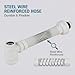 Universal Flexible Bottle Trap for Bathroom Sink Drain - 1-1/4 Inch P-Trap Replacement Kit, Expandable Hose (10