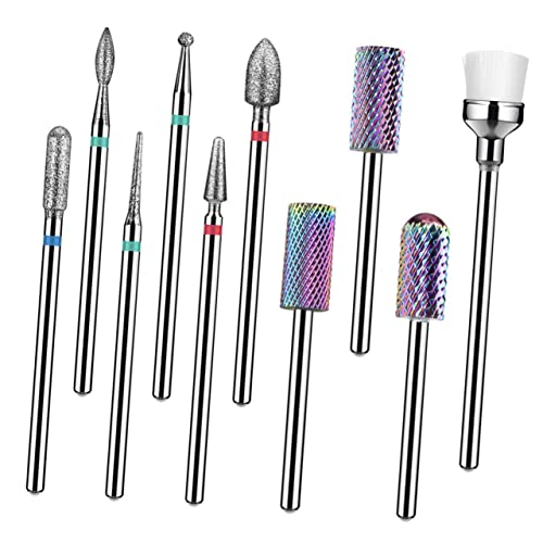 Embouts ponceuse ongles tungstène durables et accessoires de précision nail art