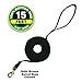 Four Paws Cotton Web Dog Training Lead, Black, 15-Foot