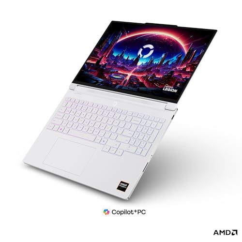 Lenovo Legion 7 Gaming AI Laptop | 16 WQXGA OLED 240Hz Display | AMD Ryzen AI 9 HX 470 | 32GB RAM | 1TB SSD | NVIDIA GeForce RTX 5060 | Windows 11 | QWERTZ | Glacier Weiss | 3 Monate GamePass