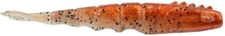 PowerBait Saltwater Bonga Shrimp Fishing Soft Bait, Irresistible Scent and Flavor, Realistic Shrimp Profile and Action, Perfect for Redfish, Trout, Snook and More