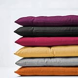 Alta calidad: hecho de fibra de material de alta calidad, suave y delicado, lavable. Utiliza algodón perlado. Suave y cómodo. El cojín suave te permite disfrutar de la comodidad de un sofá. Perfecto para interiores y exteriores. Embellece tu jardín y hogar.