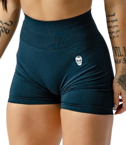 Image of Gymreapers Infinity Seamless Workout Shorts High Waist Biker Shorts for Women Athletic Gym Running Pilates Yoga Sport Short
