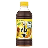 ミツカン かおりの蔵 丸搾りゆず 500ml ぽん酢 ポン酢
